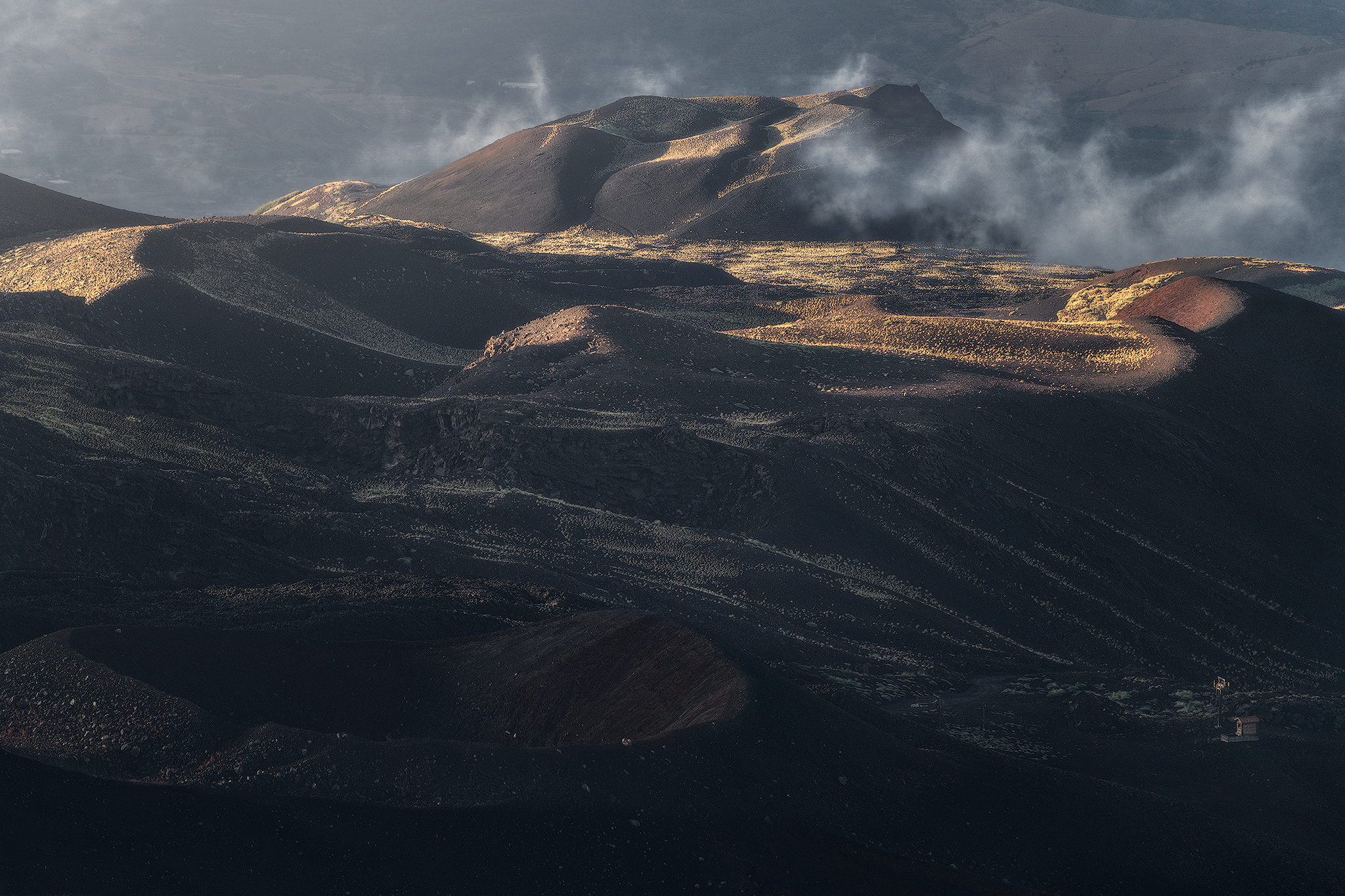 Volcanic landscape, fine art photograph from the Sicily collection by Fabrizio Vinciguerra