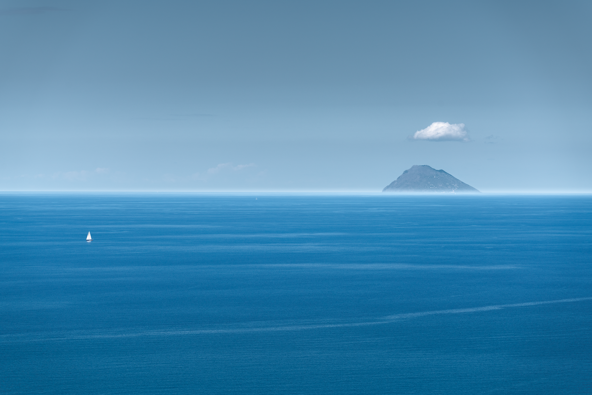 Aeolian solitude, fine art photograph from the Sicily collection by Fabrizio Vinciguerra